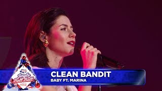 Clean Bandit  ‘Baby’ FT Marina Live at Capital’s Jingle Bell Ball [upl. by Quintie]