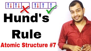 Hunds Rule Atomic Structure 07 Rules for Filling OF Electron Hunds Rule of Maximum Multiplicity [upl. by Kcyred]