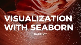 VISUALIZATION WITH SEABORN  BARPLOT [upl. by Lind]