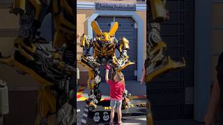 “ He got Optimus “ 😀 Bumblebee transformers bumblebee robot optimus [upl. by Deming]