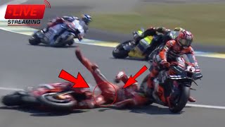 incidente bagnaia  bagnaia crash  incidente bagnaia oggi  pecco crash  pecco bagnaia incidente [upl. by Atiloj106]