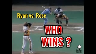 Nolan Ryan vs Pete Rose 1980 NLCS quotThey know he is poisonquot Who wins this great battle [upl. by Ttnerb851]