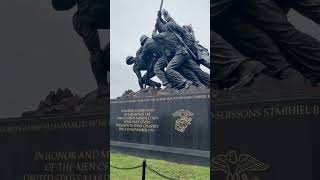 US Marine Corps War Memorial  Iwo Jima usmarinecorps memorial iwojima arlingtonvirginia [upl. by Mollee]