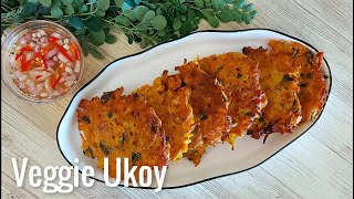 Crispy kalabasang Ukoy Recipe  Vegetable Ukoy  Meryendang Pinoy Recipe [upl. by Halimak]