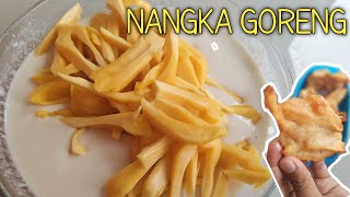 RESEP NANGKA GORENG  Enaknya nggak banyak orang tau [upl. by Nomelihp747]