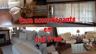 Decorando a casa para dias friosalmocinho simplesvlog [upl. by Susann784]