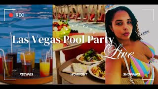 Went live  MGM VIP Wet Republic Pool Party Labor Day Weekend Nelly Expected to Preform ￼ [upl. by Uwton]