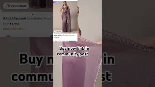 myntra saree unboxing video latest [upl. by Niddala606]