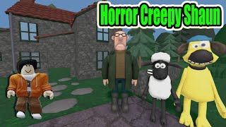 Creepy Shaun Sheep Game Mengumpulkan Item Acak  ROBLOX [upl. by Asselim159]