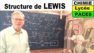 Structure de LEWIS – Atome OA case  Chimie atomistique [upl. by Aikahs]