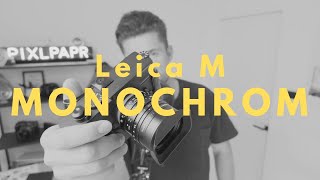 Leica M10 Monochrom  first impressions of a dream camera [upl. by Sioux]