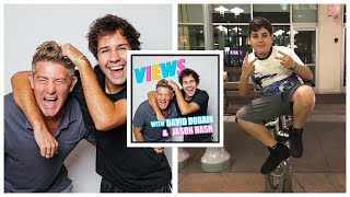 David Dobrik pranks Vardan thinking he is invisible  Views Podcast [upl. by Merralee]