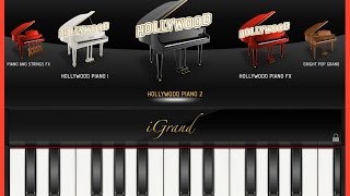 iGrand New Piano Soundpack 2 Demo for iPad [upl. by Ahcila]