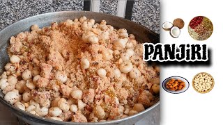 Panjiri Recipe For New Mom After Delivery  Homemade Recipe  trending RecipesofIndianFoods [upl. by Xuaegram742]