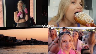 vlog♡ jagodzianki kickboxing i lato w mieście [upl. by Orozco440]