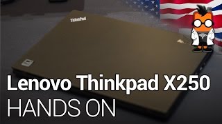 Lenovo Thinkpad X250 handson at CES 2015 [upl. by Tihom794]