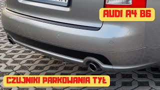 Jak zamontować czujniki parkowania tył A4 B6B7 Avant Sline 18T how to install rear parking sensors [upl. by Nylzor]