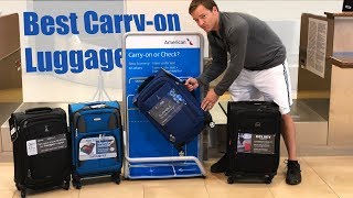 Best CarryOn Luggage  Travel Pro Max Lite 4 FlightPath Delsey Air Elite Samsonite Aspire XLite [upl. by Spada]