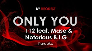 Only You  112 feat Mase amp Notorious BIG karaoke [upl. by Oicneconi]