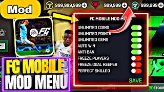 FC Mobile Mod APK Unlimited Money Gems amp Coins Mod Menu  EA FC MOBILE 25 MOD APK v23001 [upl. by Alaunnoif510]