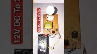 12V to 220v Ac inverter  Homemade inverter 5v to 220v inverter viralshort shorts trending diy [upl. by Divadnhoj]