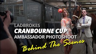 Behind the scenes for the Labrokes Cranbourne Cup photoshoot [upl. by Kcirdlek]