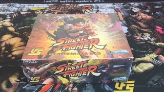 UFS Street Fighter Booster Box Opening Part 1 [upl. by Rexer326]