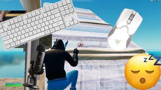 20 Ebay Blue Switches Keyboard ASMR Fortnite Free Building [upl. by Ioves]