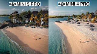 Dji Mini 5 Pro Vs Dji Mini 4 Pro Camera Test Comparison [upl. by Phyllys]