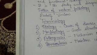 Introduction of pathology [upl. by Ylrehs]