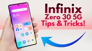 Infinix Zero 30 5G  Tips and Tricks Hidden Features [upl. by Cowley982]