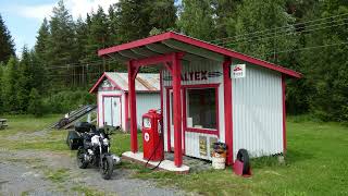 Macken på Kilen  Old Caltex petrol station from 1920 located in Kilen [upl. by Tonie878]