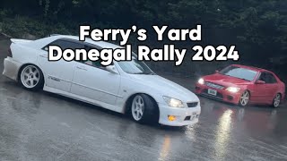 Ferry’s Yard  Donegal Rally 2024 [upl. by Ahsinyt689]