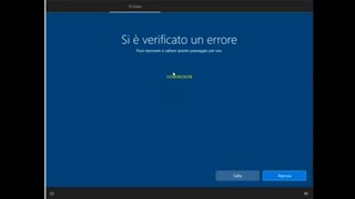 errore ooberegion windows 10 [upl. by Leinnad]