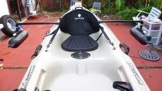 DIY  Homemade Kayak Stabilizers Outriggers  Pontoons  part  2  HD  17 [upl. by Ahsek]