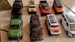 best collection model car Alphard ranger raptor Toyota Hilux Rubicon Jeep Wrangler lexus [upl. by Ardnaeel]