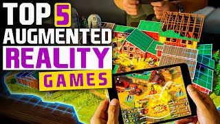 Top 5 AR Smart Glasses Games You Must Play  Augmented Reality Gaming [upl. by Zohara]