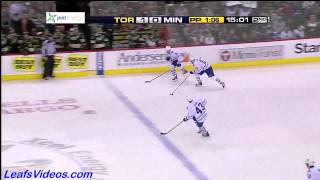 Maple Leafs  Wild  James Reimer 3 Breakaway Saves  110322 [upl. by Talbert]