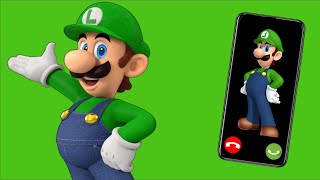 📞Llamada a Luigi💚  Conoce al Hermano Menor de Mario Bros❤️ mariobros luigi marioyluigi [upl. by Dickman114]