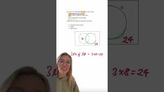 GCSE Maths Venn Diagrams gcse gcsemaths maths revision exams gcse2025 stem [upl. by Gudrun]