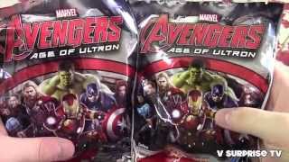 Avengers Age of ultron blind bag  action fiugres  MARVEL  bustine edicola sorpresa [upl. by Brawley303]