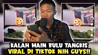 KALAH MAIN BULU TANGKIS  VIRAL DI TIKTOK  TERNYATA SEPERTI INI [upl. by Deeraf]