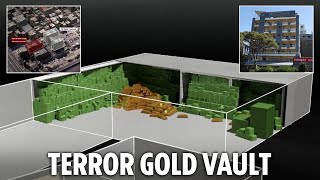 Inside Hezbollahs 500m gold amp cash vault hidden under Beirut hospital  and why IDF exposed it [upl. by Aneehsram109]