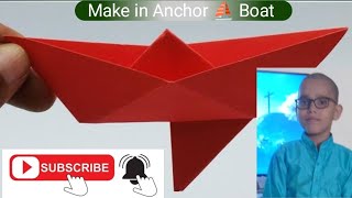 JORDAN ROCKCraft paper se make in 🚢⛵ boat shorts short video viral ytshorts [upl. by Merrow]