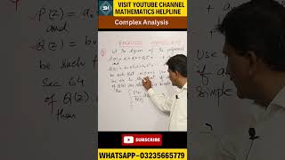 Comples Analysis [upl. by Ainat]