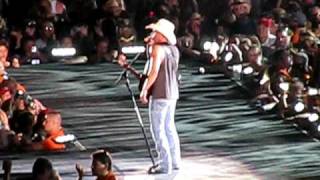 Kenny Chesney singing quotBostonquot  Gillette Stadium  August 15 2009 [upl. by Mulcahy]