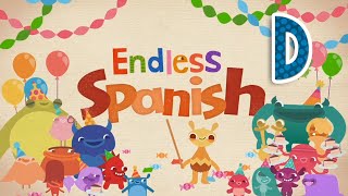 Endless Spanish Letter Z  Sight Words DESPUÉS DIEZ DIJO DOS  Originator Games [upl. by Auginahs]