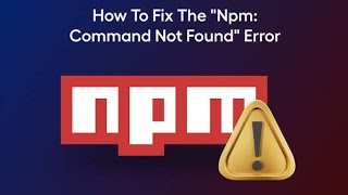 npm not working in react js npm notworking reactnative [upl. by Scuram598]