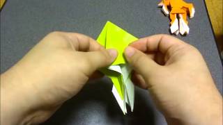 オリロボ［orirobo］を折る origami Robot [upl. by Kerril240]