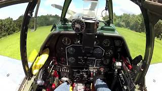 North American P51C Mustang  Part 3  Flight  Kermie Cam [upl. by Duj]